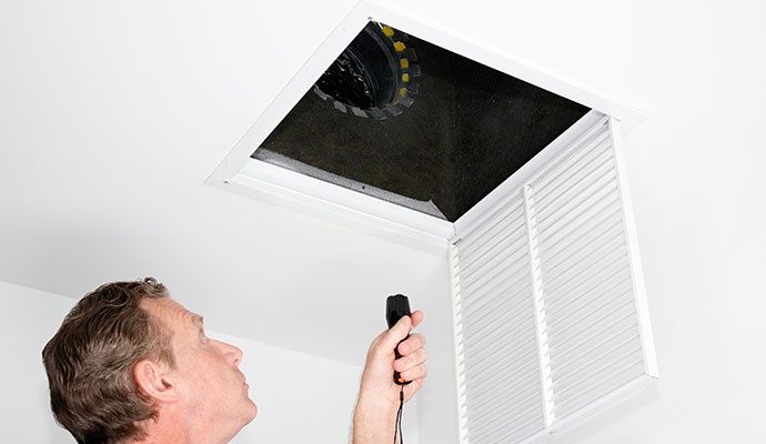 Duct sanitization service