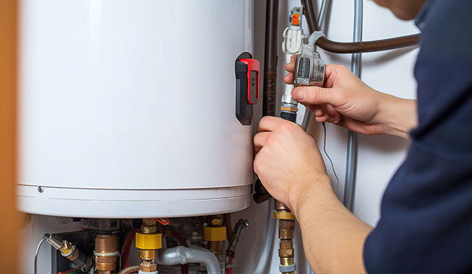 Heating system repairing service