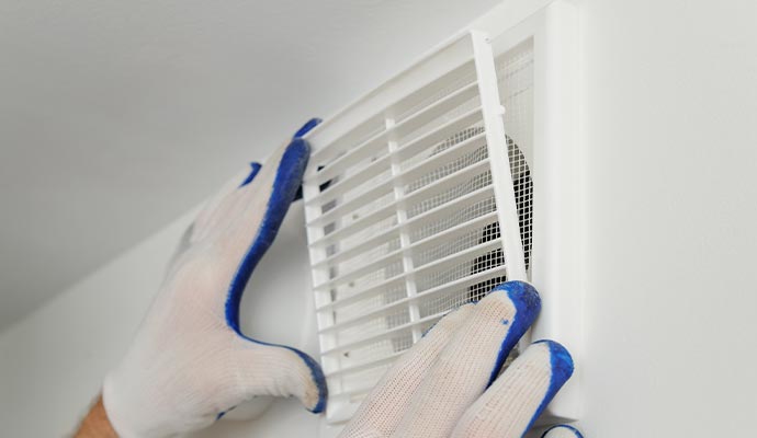 Ventilation system installation