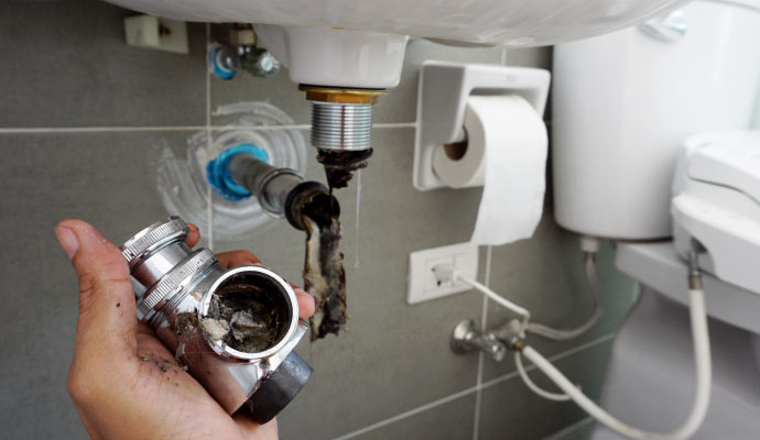 bathroom plumbing repair